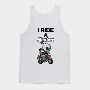 I RIDE A HONDA MONKEY Tank Top